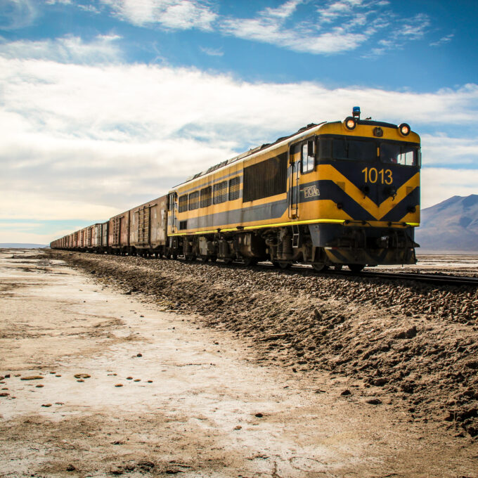 container transportaion by rail