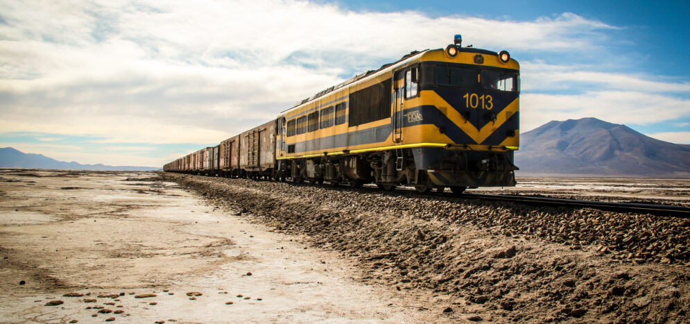 container transportaion by rail